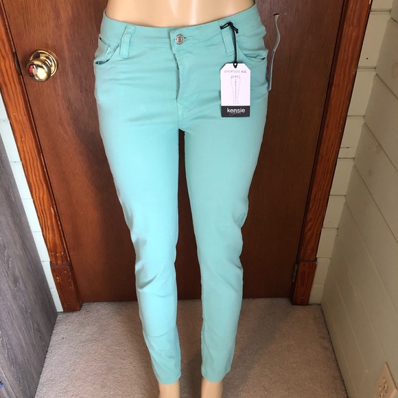KENSIE DENIM JEANS EFFORTLESS ANKLE MID RISE $58 - Picture 5 of 5